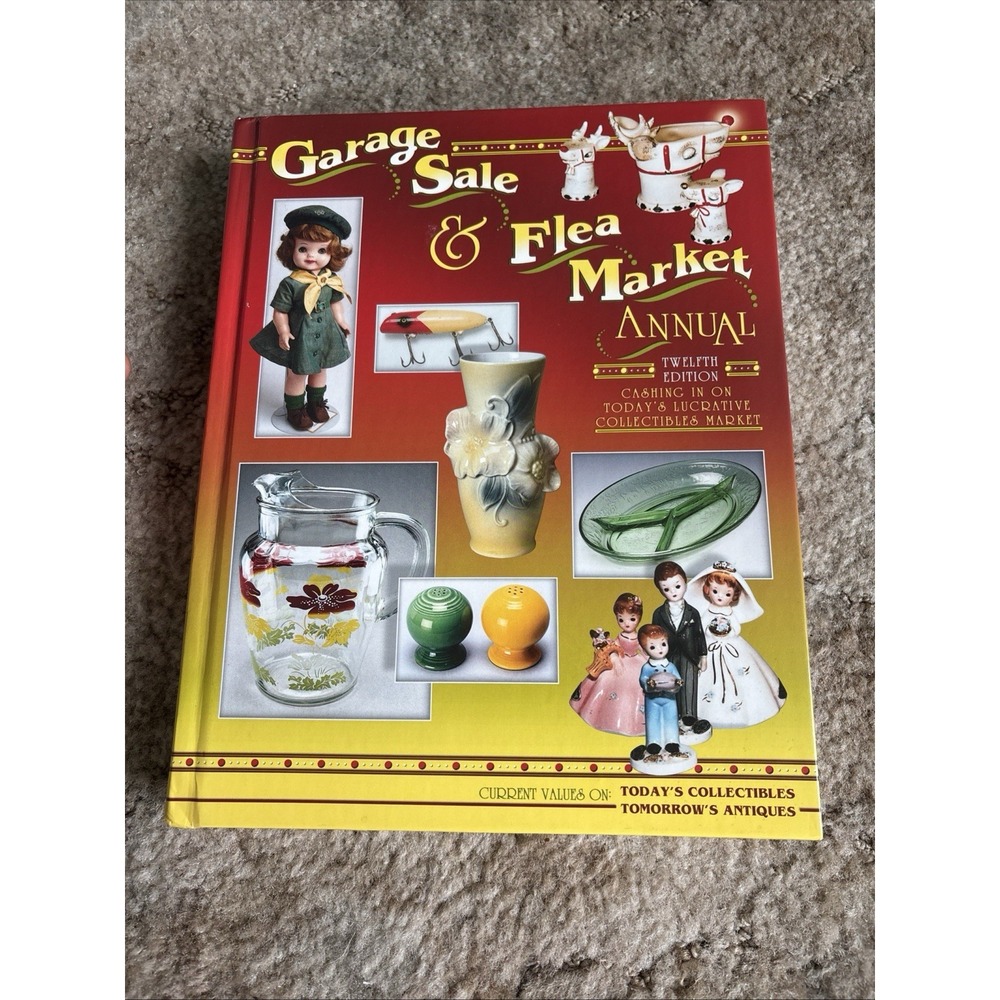 Collector Books Garage Sale Flea Market Annual OS Red Good 12th Ed Reference